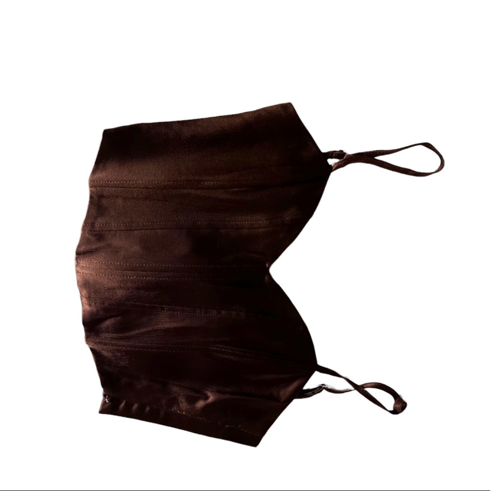Zara Brown Crop Top